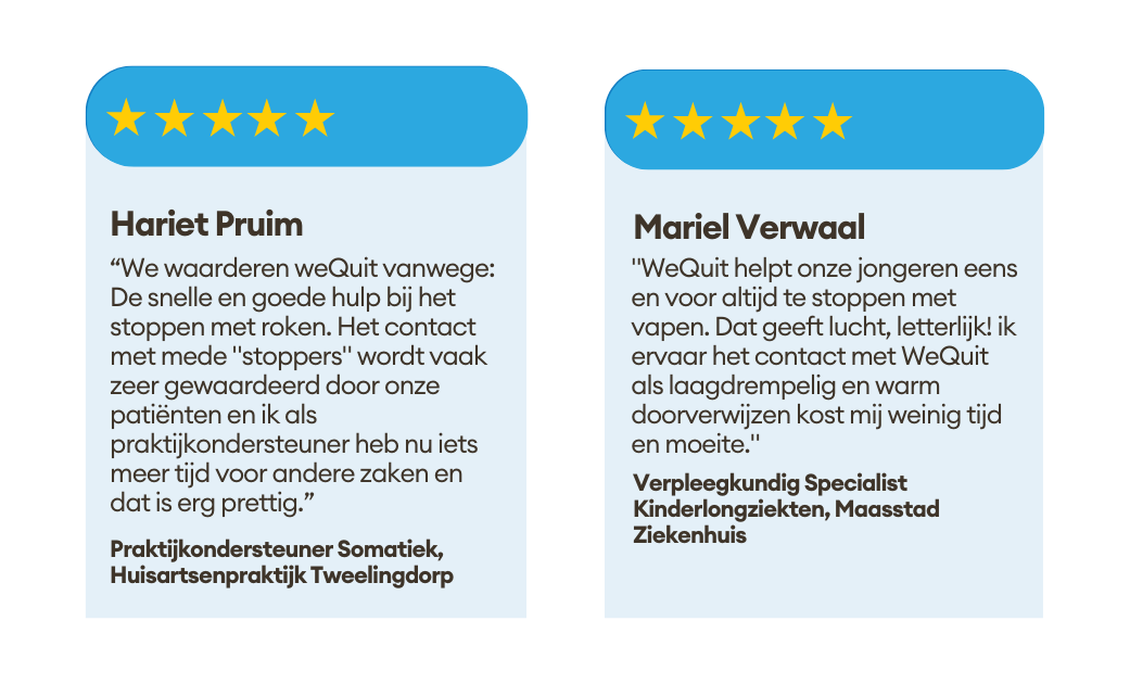 Wat zeggen onze zorgsamenwerkingen?